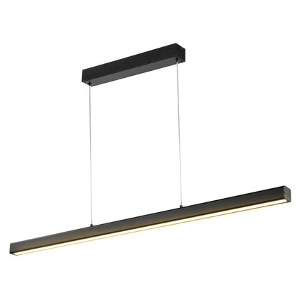 LED Linear Pendant Light 20W 119.4 cm, Remote Dimmable