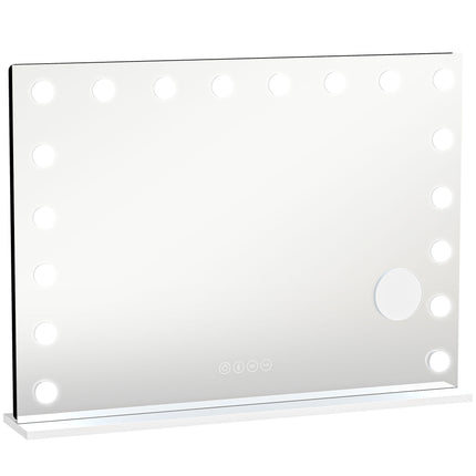 LED grima spogulis ar Bluetooth, RGB, 10x palielinājumu