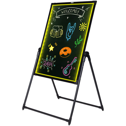 LED Message Writing Board 81x61 cm, Erasable, Remote Control