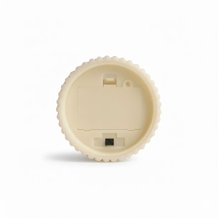 LED staba sveces, bezliesmas, silti baltas, 4 gab. komplekts