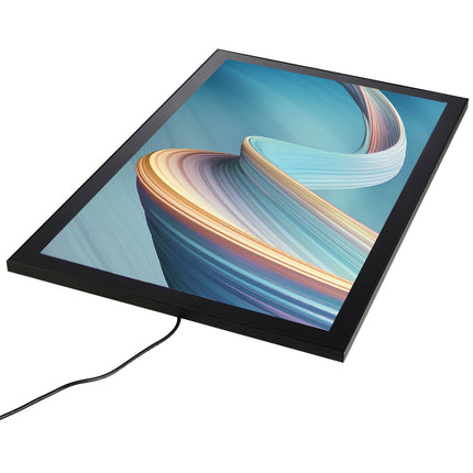 LED Poster Frame 27 x 40, Magnetic, Dimmable, Black