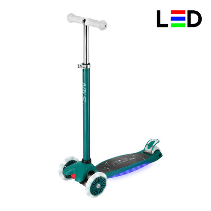 LED skrejritenis, zaļš - regulējams augstums, salokāms