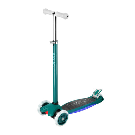 LED skrejritenis, zaļš - regulējams augstums, salokāms