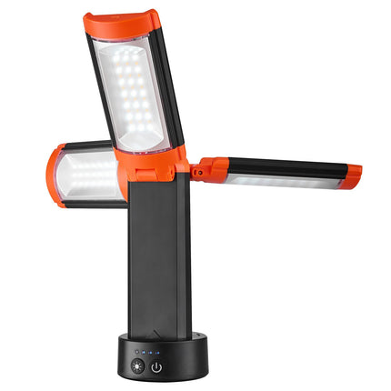 LED Work Light With Tripod Stand, 2200lm, Rechargeable 10Ah