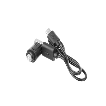 LED velosipēda lampa ar skaitītāju