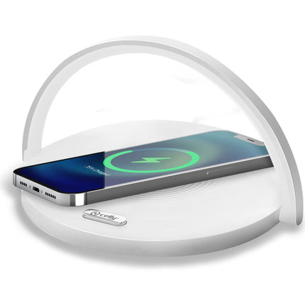 LED lamp with wireless charger 15W
