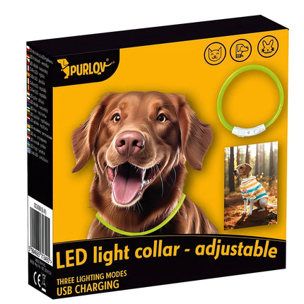 LED light collar - adjustable Purlov 24200