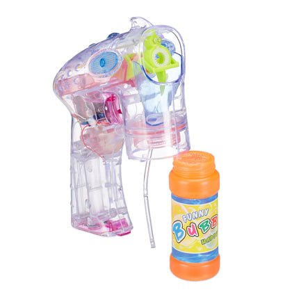 LED ziepju burbuļu pistole