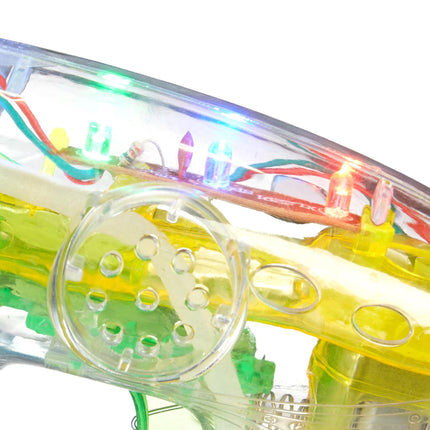 LED ziepju burbuļu pistole