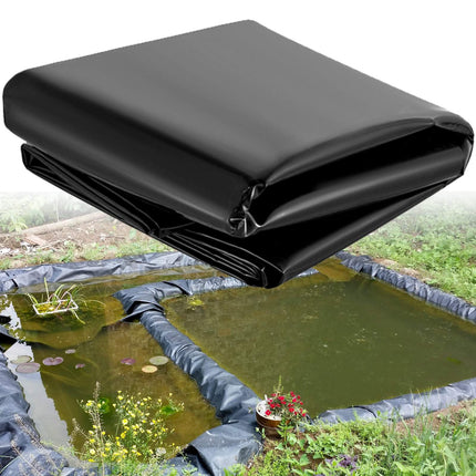 LLDPE Pond Liner 6 x 7.6 m, 20 Mil Black Sheet