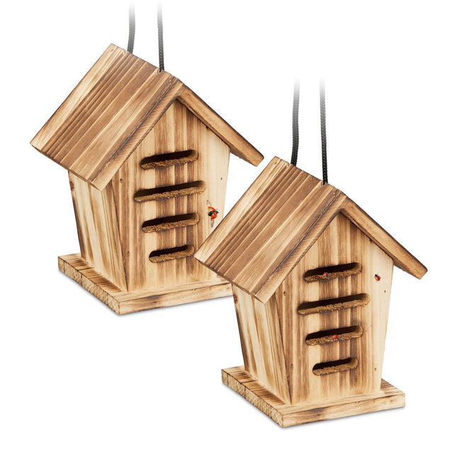 Ladybug house set of 2