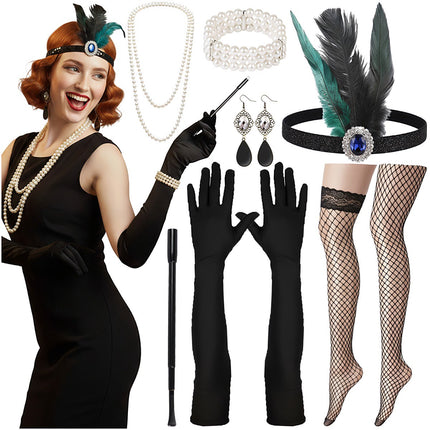 Lady's Costume - 9-Piece Set Ruhhy 26273