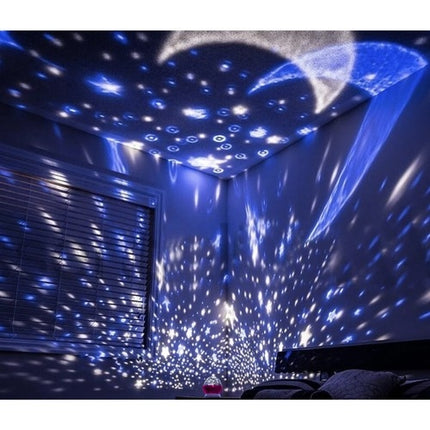 Lampa ar baterijām darbināmu projektoru, rozā 22192