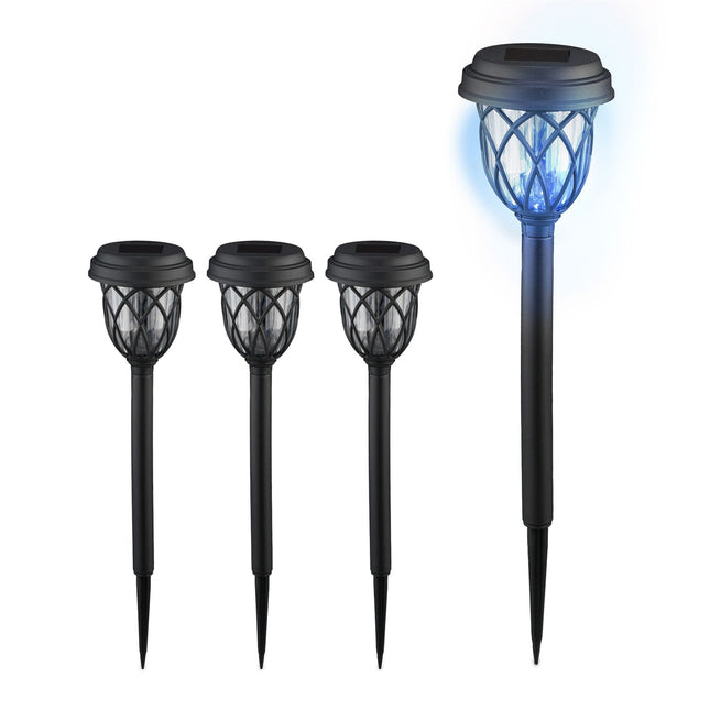 Laterna ar saules bateriju lampu