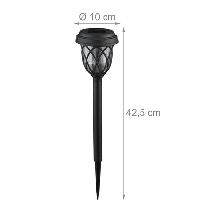 Laterna ar saules bateriju lampu