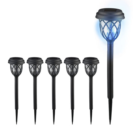 Laterna ar saules bateriju lampu