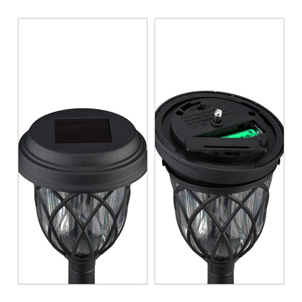 Laterna ar saules bateriju lampu
