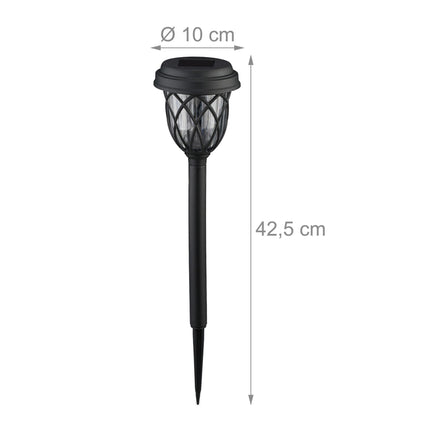 Laterna ar saules bateriju lampu