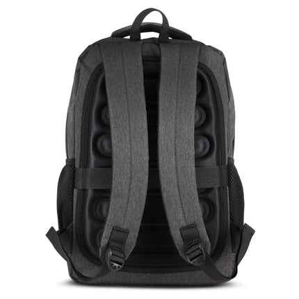 Klēpjdatora mugursoma, USB-C uzlādes ports, 18 l, pelēka