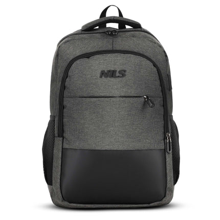 Klēpjdatora mugursoma, USB-C uzlādes ports, 18 l, pelēka