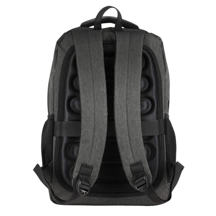 Klēpjdatora mugursoma, USB-C uzlādes ports, 18 l, pelēka
