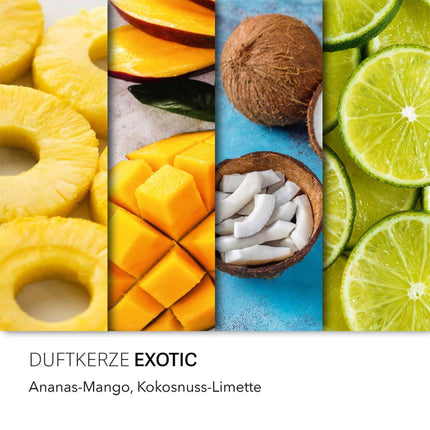 Liela aromātiskā svece, stikla burciņa, divkāršs aromāts