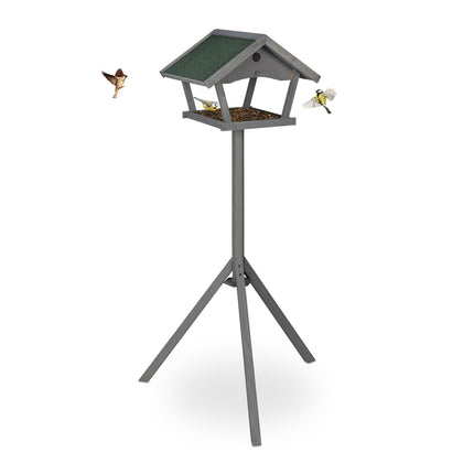 Large bird table on pole