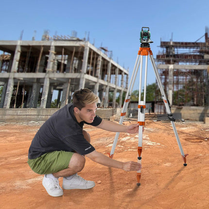 Laser Level Tripod Stand, 5/8-11, 16.5-65.5 in
