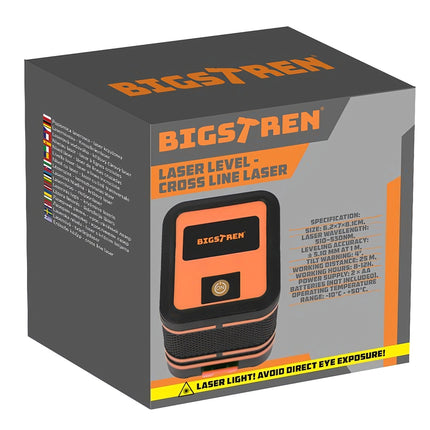 Lāzera līmeņrādis - Bigstreena 24293 krustveida lāzers