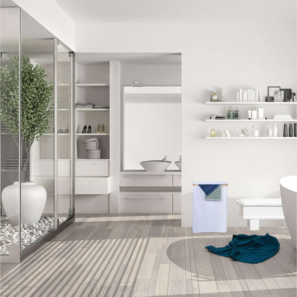 Veļas grozs ar vāku 105 l