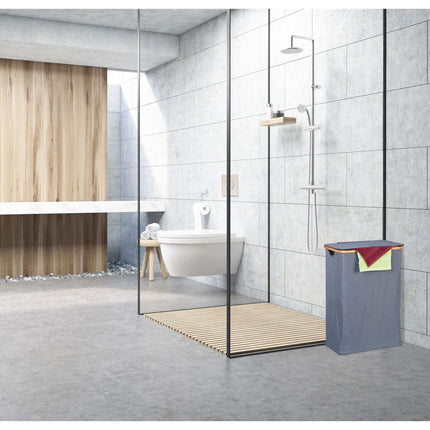 Veļas grozs ar vāku 105 l