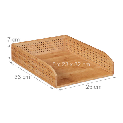 Letterbox in bamboo