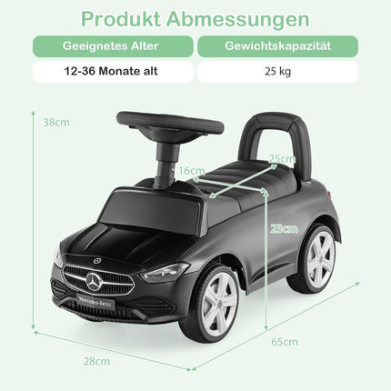 Licencēta rotaļu automašīna ar stūri un glabātuvi