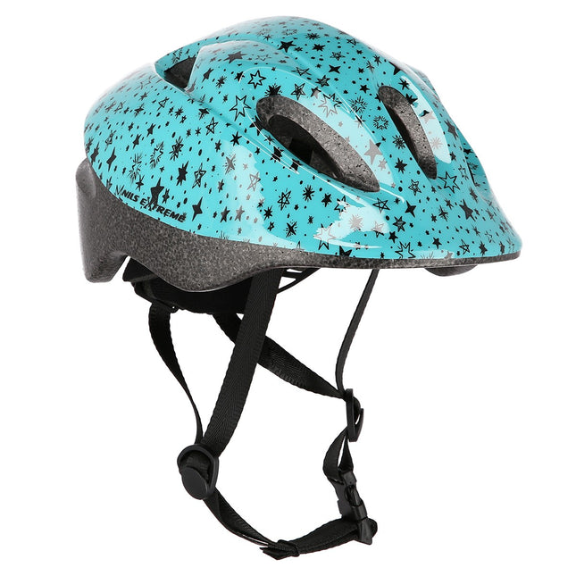 Gaiši zila ķivere, regulējams izmērs 51-58 cm
