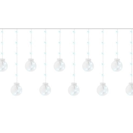 Gaismas aizkars 108LED - auksti balta 31V KŚ11347