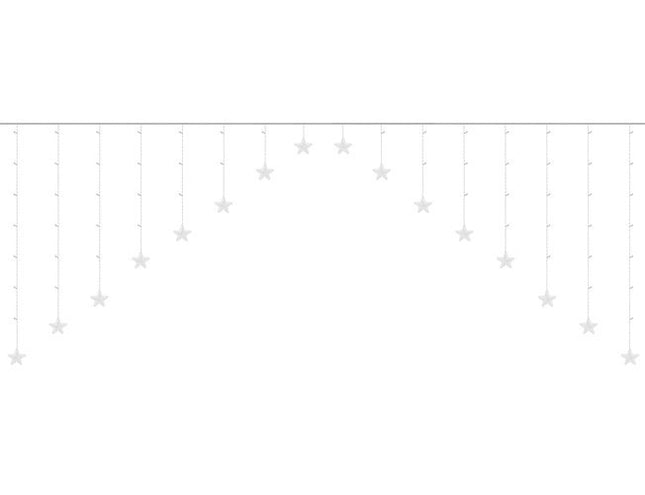 Gaismas aizkars 136LED - daudzkrāsu 31V KŚ11336