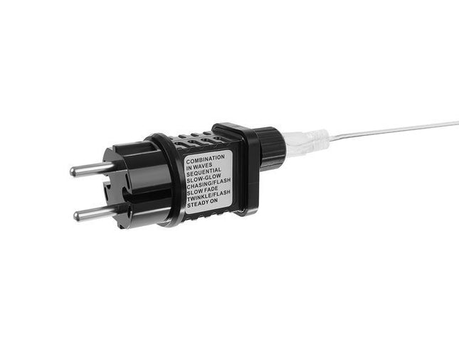 Gaismas aizkars 138LED - silti balta 31V KŚ11329