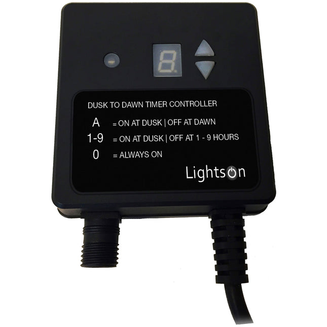 Light sensor/timer max 150W IP44