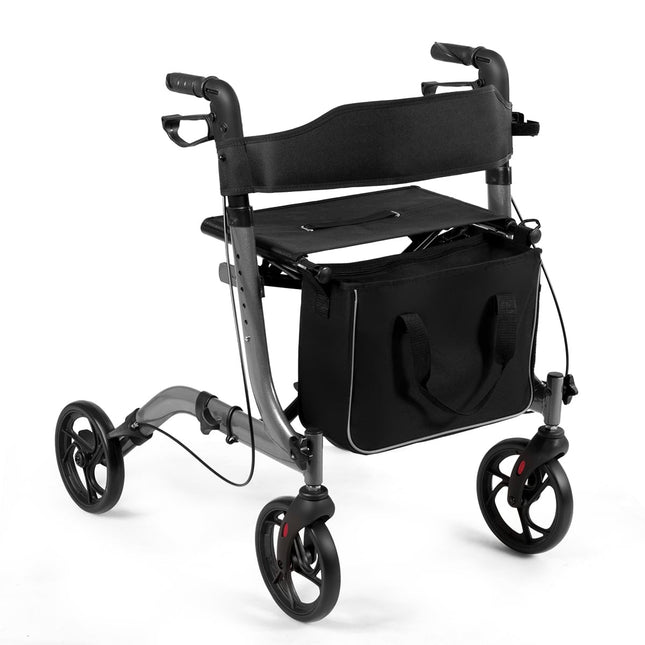 Viegls, salokāms rollators ar regulējamu augstumu
