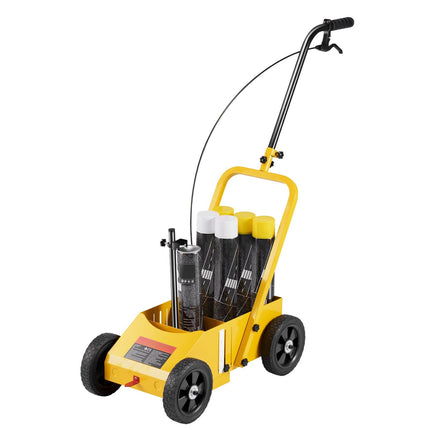Line Striping Machine, 2–4 In Adjustable, 4-Wheel