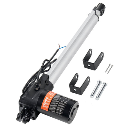 Linear Actuator 12V, 300mm Stroke, 6000N, IP44