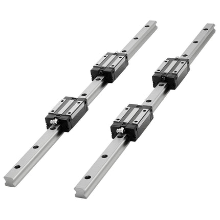 Linear Rail Guide Kit HGR20, 2x600mm Rails, Ball Screw