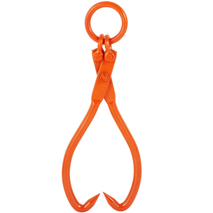Log Skidding Tongs, 18-Inch 2-Claw, 772 lb Capacity