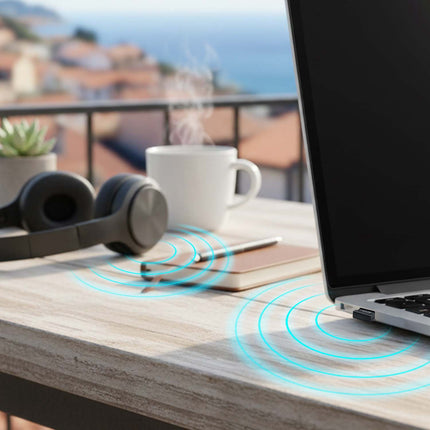 LogiLink Bluetooth 6.0 USB adapteris ar 20 m darbības rādiusu, līdz 3 Mb/s