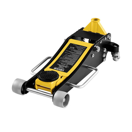 Low Profile Floor Jack, 2.5 Ton, Dual Piston, 95–475 mm