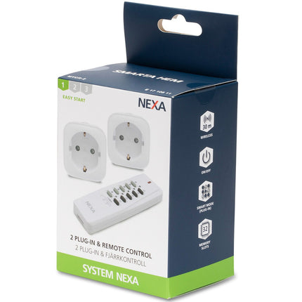 MYCR-2 Plug-in set ON/OFF x 2