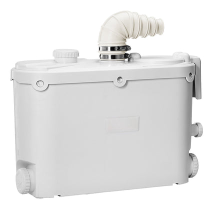 Macerator Pump 500W, 29 GPM, 26 ft Head, 4 Inlets