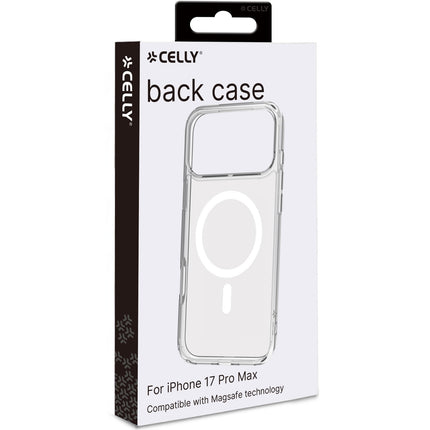 MagSafe-Compatible TPU Case for iPhone 17 Pro Max, Clear