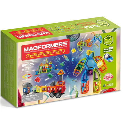 Magformers magnētu konstruktora komplekts Master Craft, 162 gab.