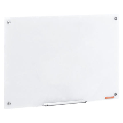 Magnetic Glass Whiteboard 900x600mm, Frameless Wall-Mount